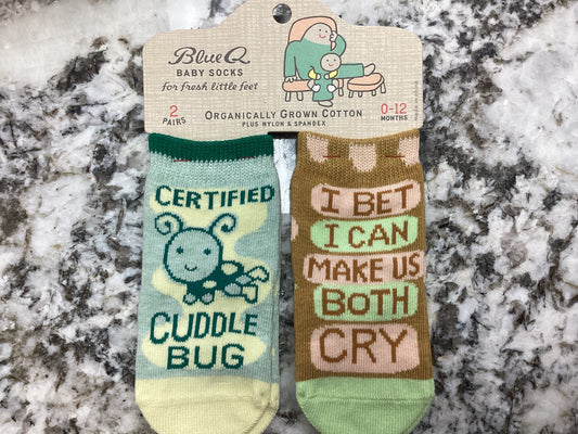 Baby Socks Blue Q