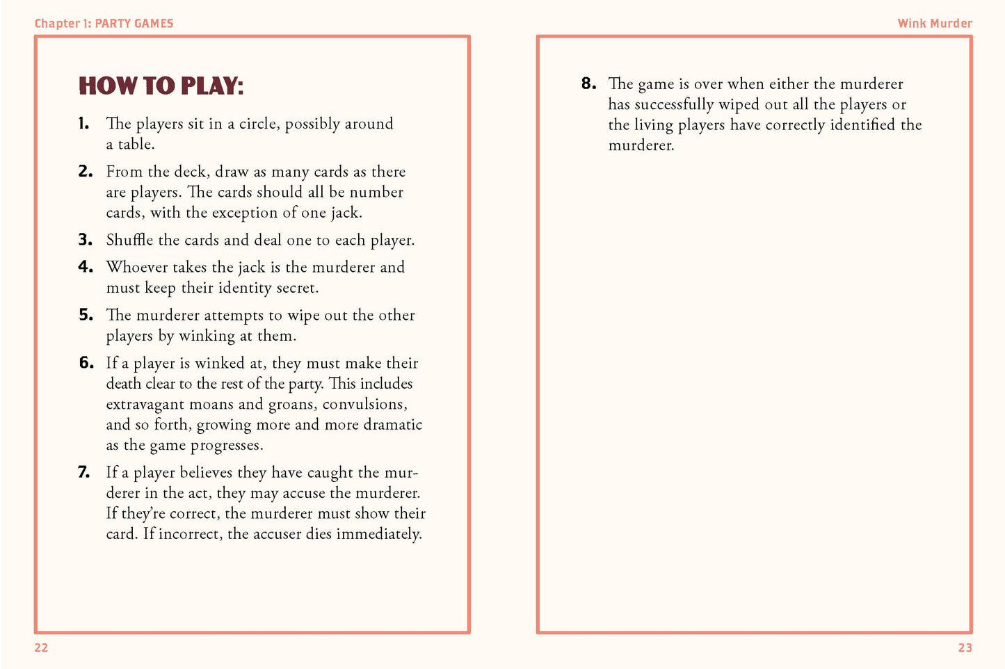 Victorian Parlour Games