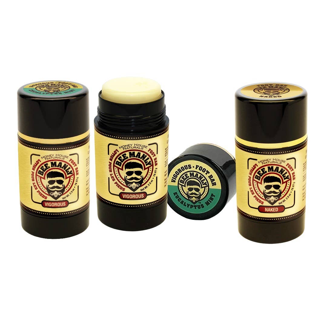 Bee Manly Foot Bar - Solid Lotion