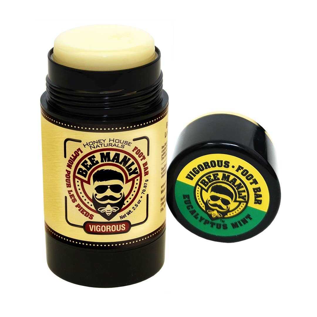 Bee Manly Foot Bar - Solid Lotion