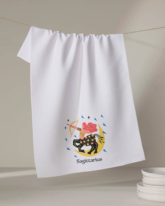 Wild Sagittarius Tea Towel