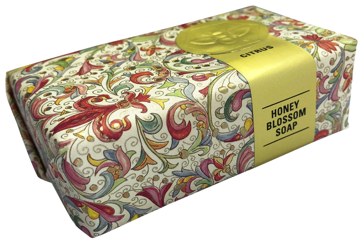Florentine Paper Wrapped Soap Display - 18ct