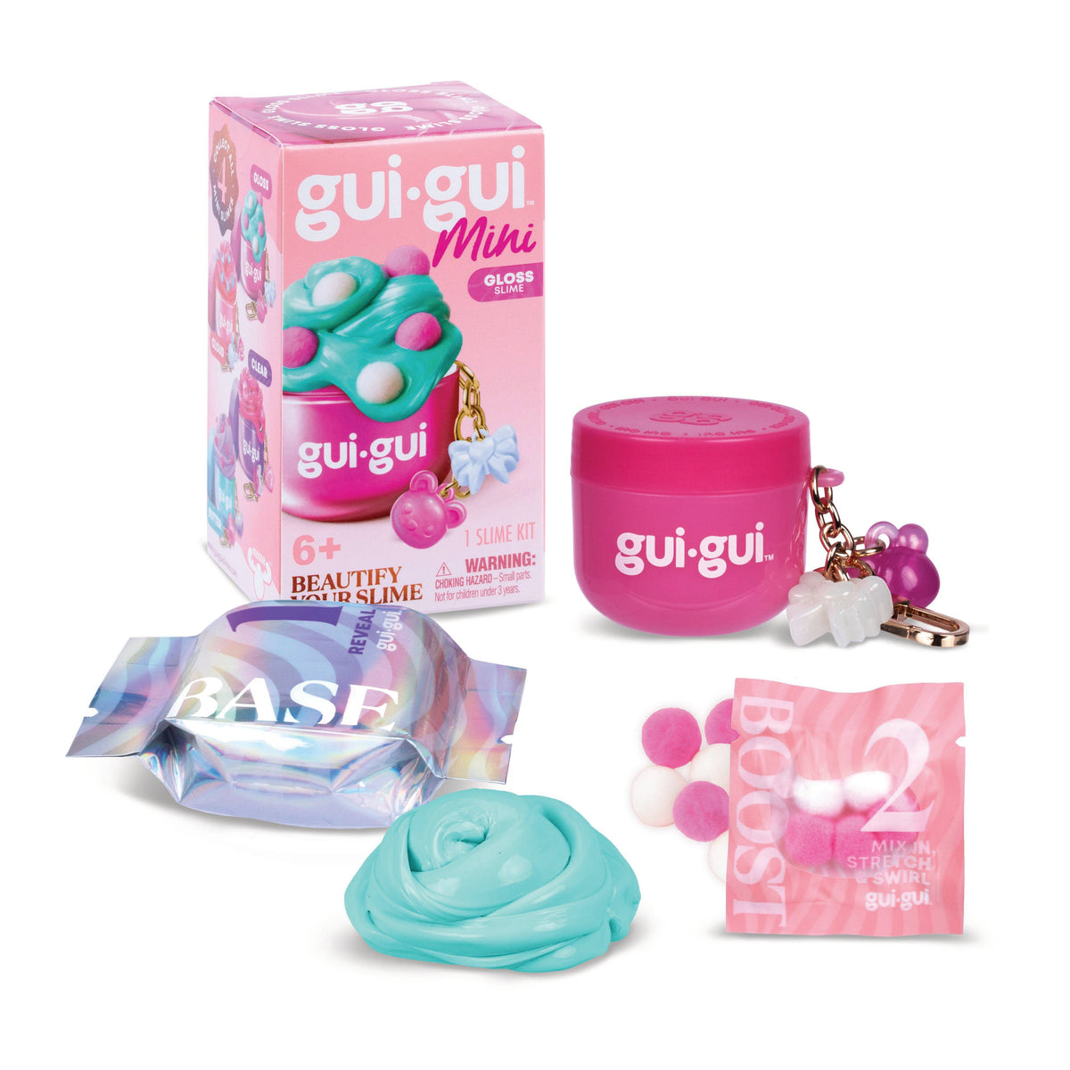 Moose Toys - Gui Gui Minis Backpack Charm Slimes