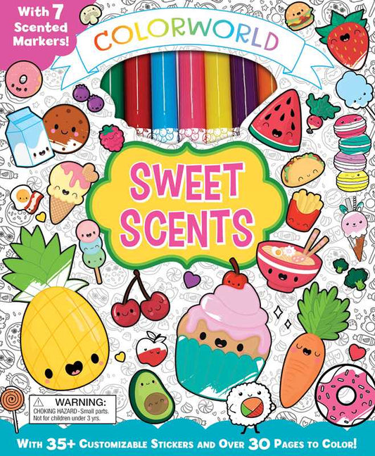 ColorWorld: Sweet Scents by Editors of Silver Dolphin Books