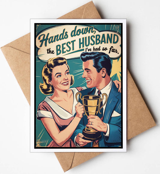 Valentine's Day Card, Funny Valentine Cards for Him, Husband