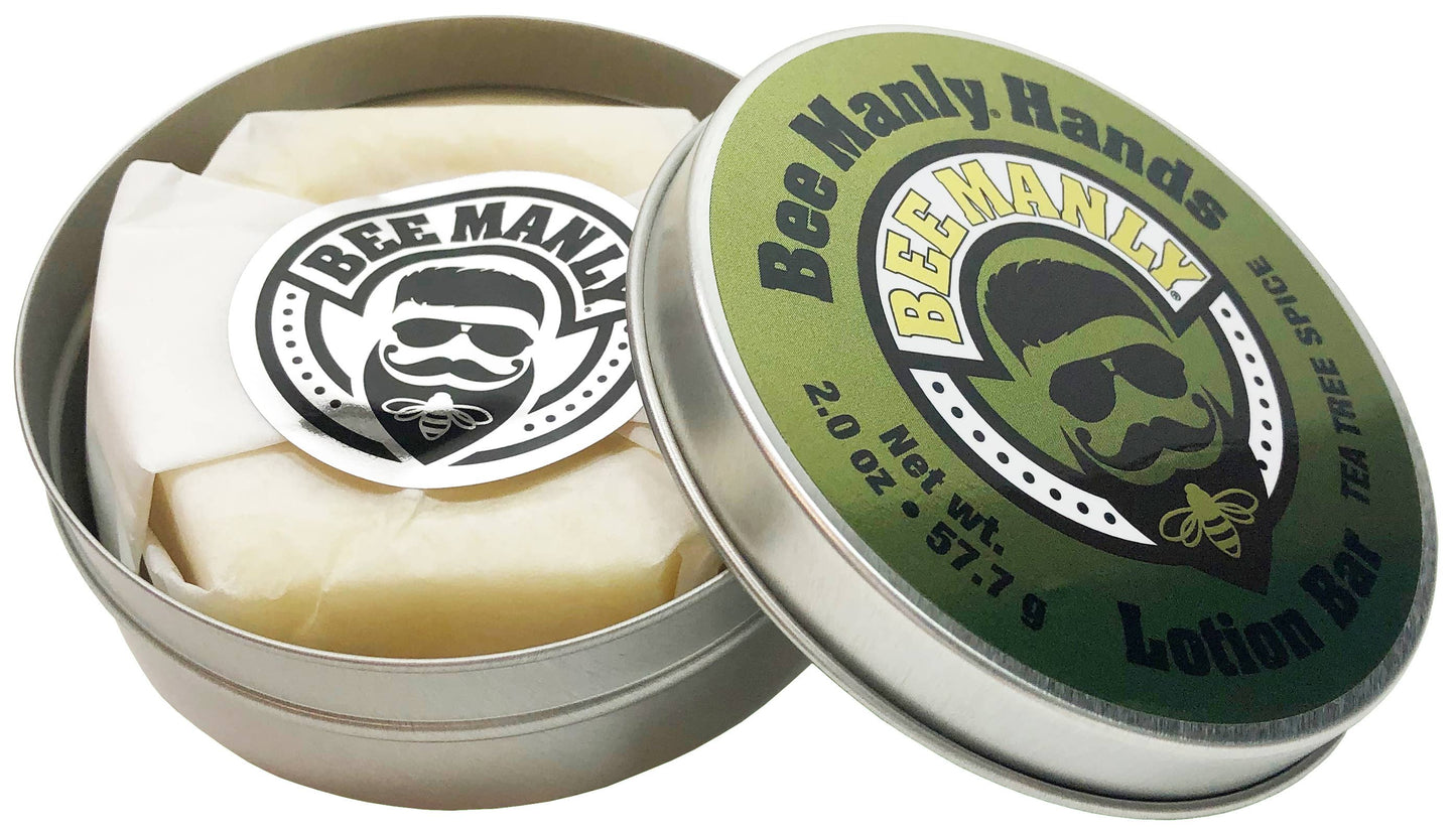 Bee Manly Hands Lotion Bar