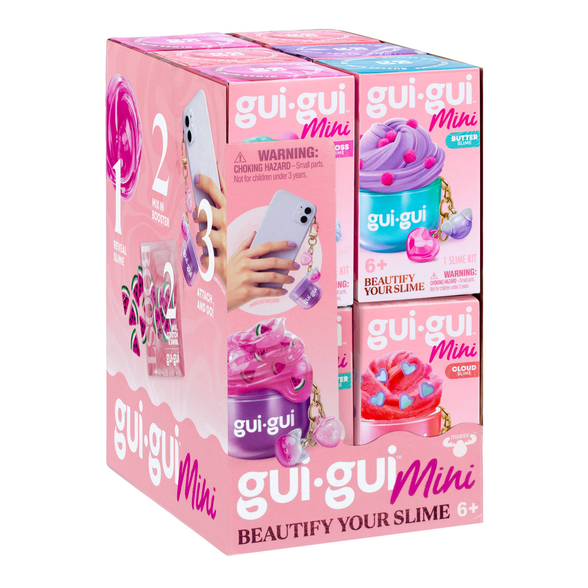 Moose Toys - Gui Gui Minis Backpack Charm Slimes