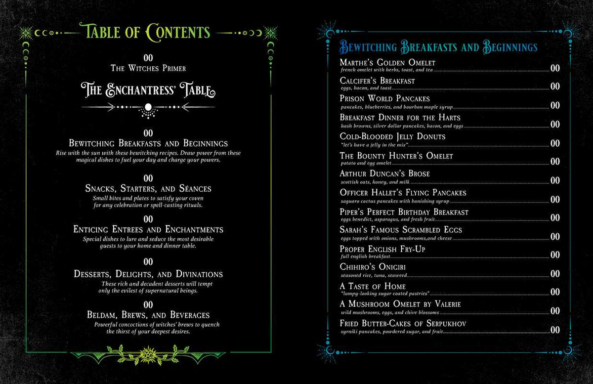 Witch's Cookbook by Deanna Huey