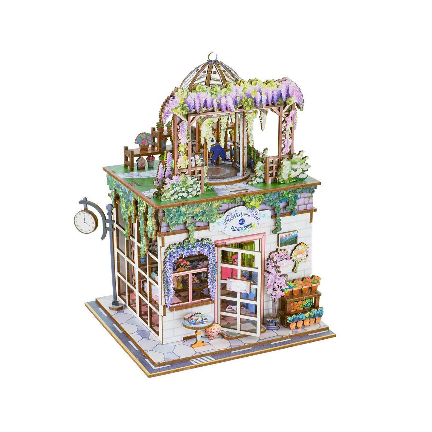 Flower Shop 3D Wooden Puzzle