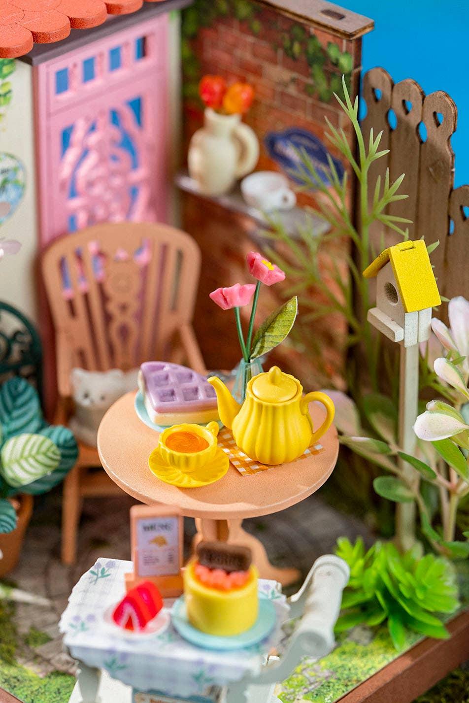 Fancy Tea Yard 3D Wooden Puzzle