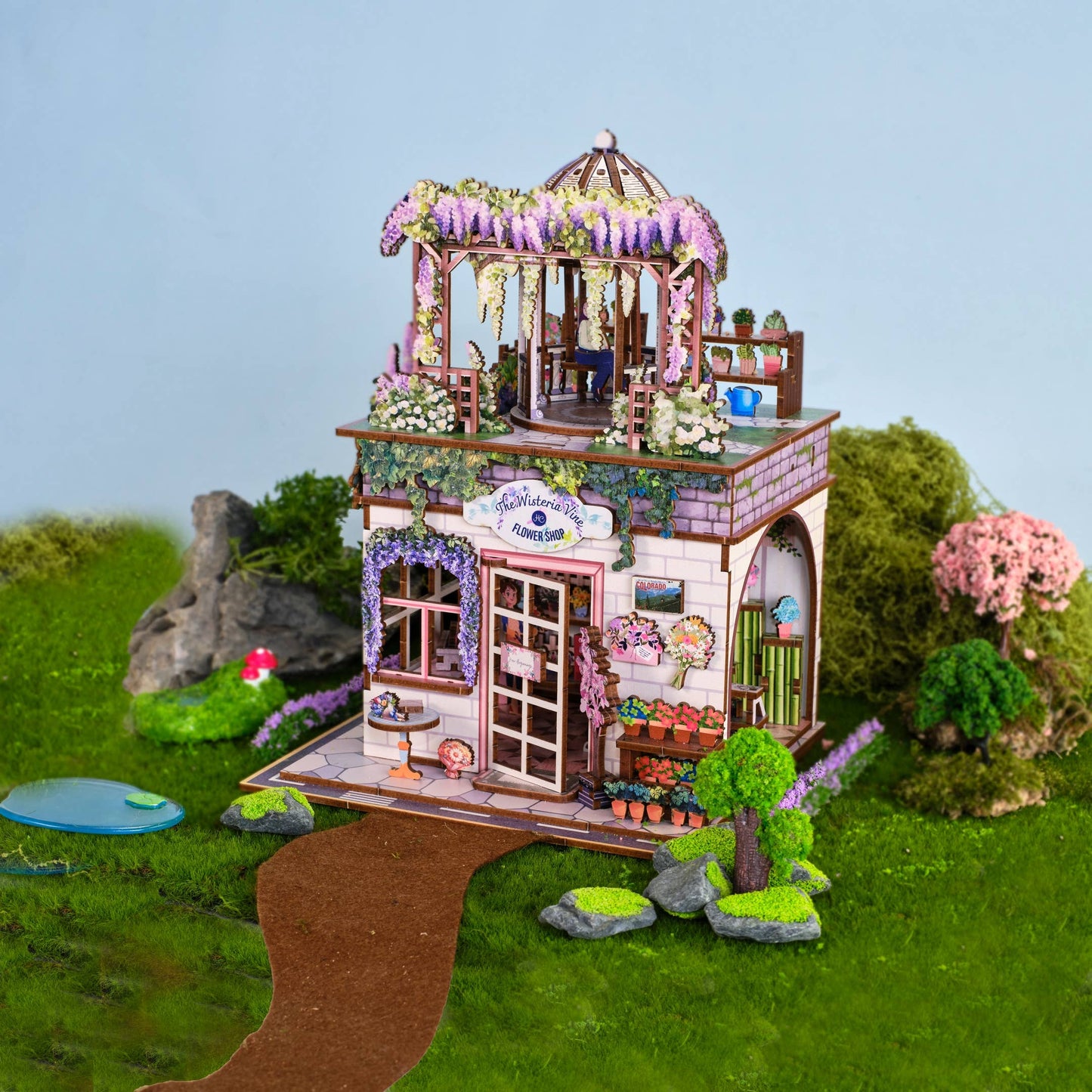 Flower Shop 3D Wooden Puzzle