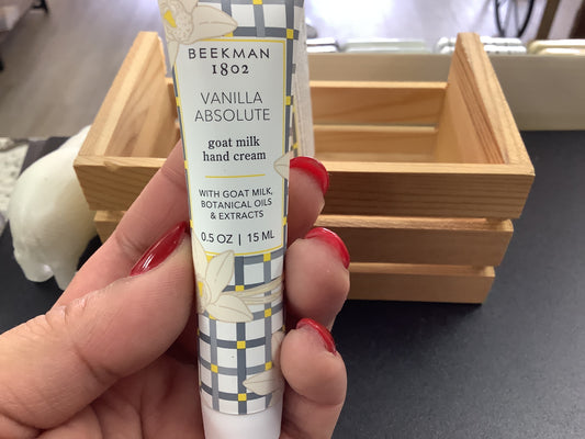 Beekman Pocket Handcream -Vanilla