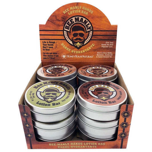 Bee Manly Hands Lotion Bar