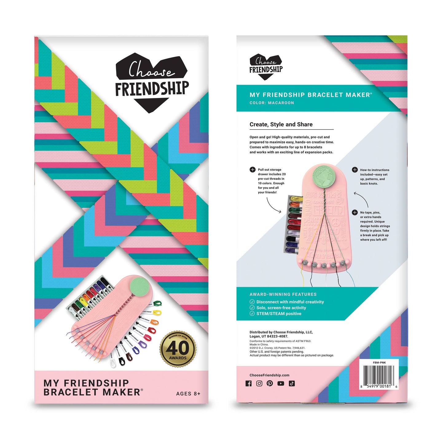 My Friendship Bracelet Maker DIY Craft Kit - Birthday Gift
