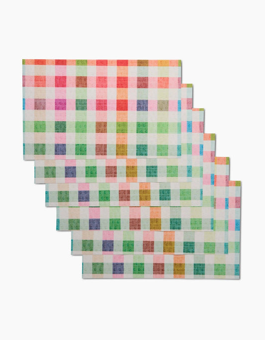 Woven Spring Plaid Not Paper Towel