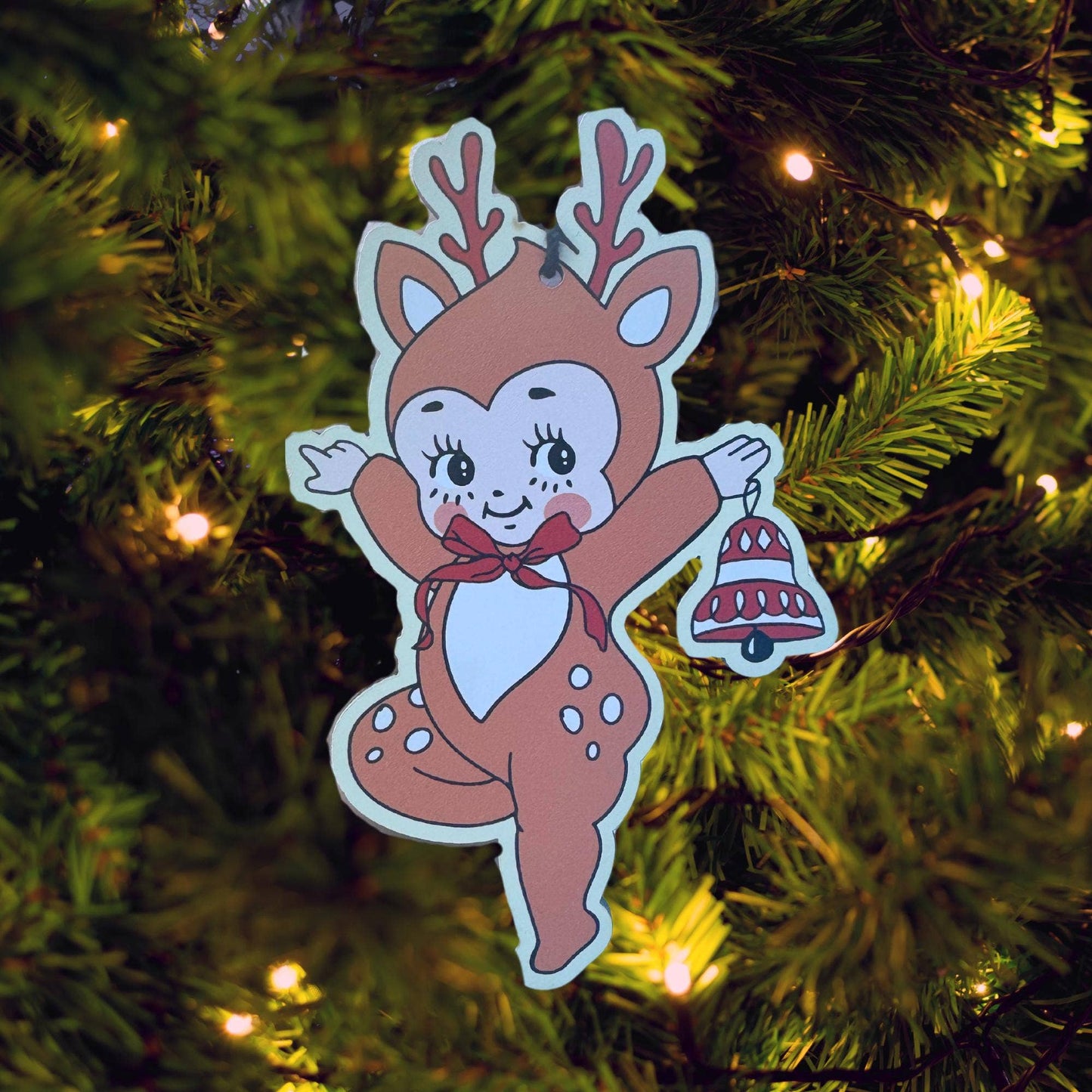 Kewpie Ornaments (cute ornament, Christmas, Holiday gift)