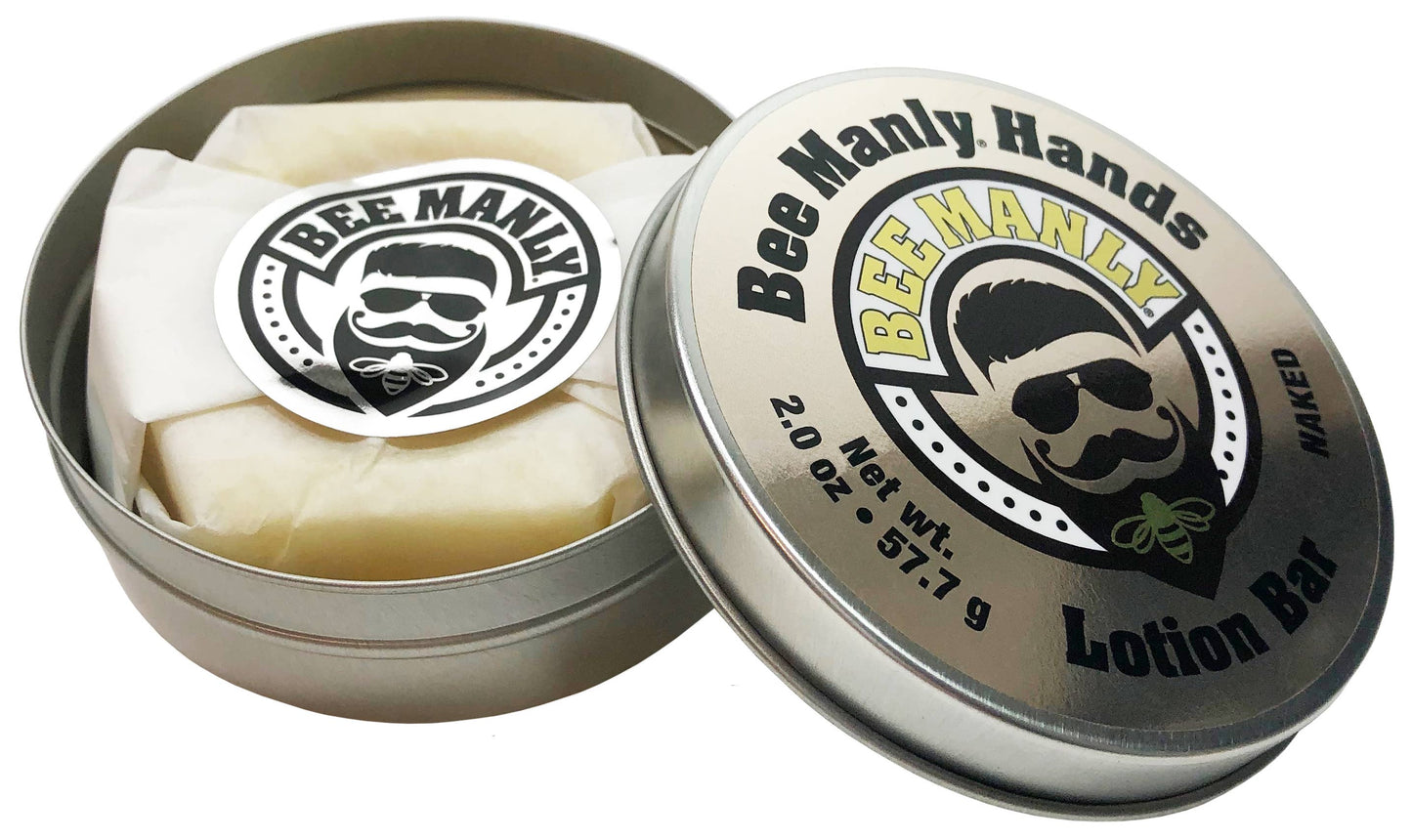 Bee Manly Hands Lotion Bar