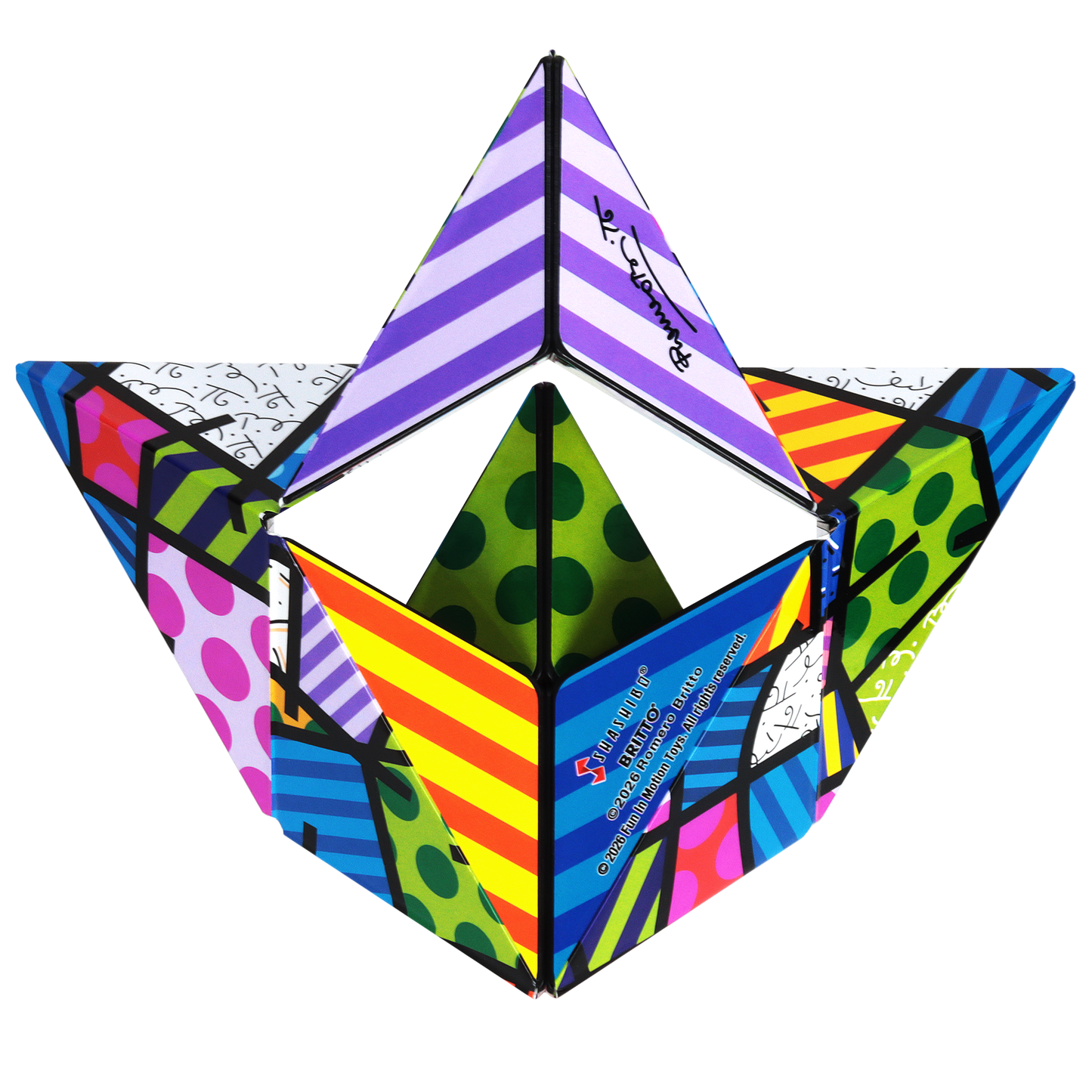 Shashibo Britto Landscape - Magnetic Puzzle Cube STEM - NEW