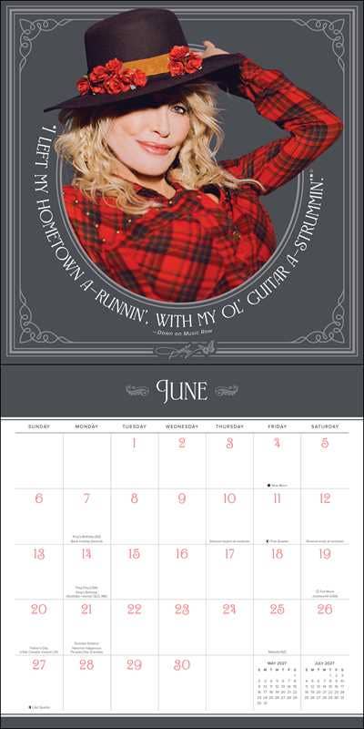 Dolly Parton 2027 Wall Calendar by Andrews McMeel Publishing