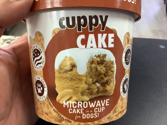 Cuppy cake peanut butter