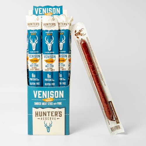 Venison Habanero Meat Sticks - 24 Pack