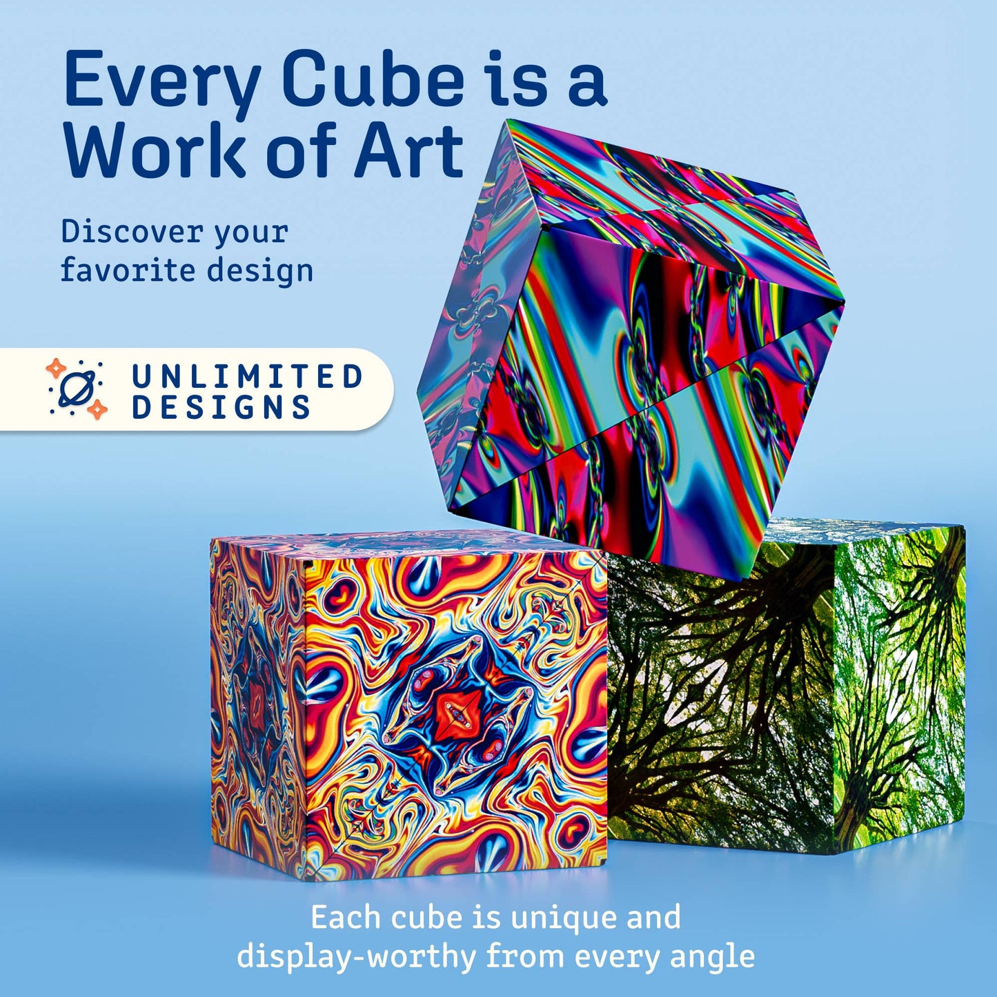Shashibo Arctic Magnetic Puzzle Cube STEM STEAM MESH