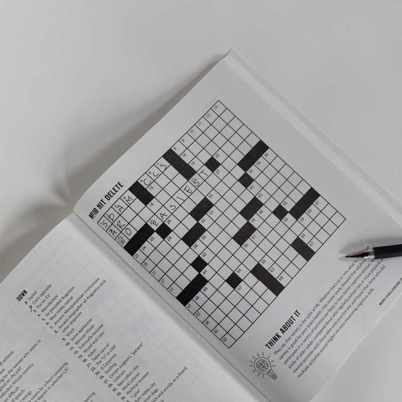 Brain Health Puzzles for Adults by Phil  Fraas