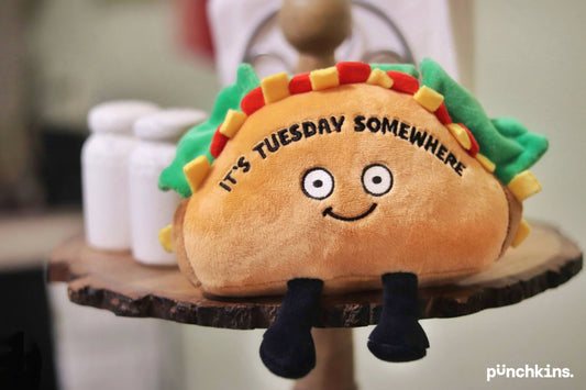 "It's Tuesday Somewhere" Plush Taco