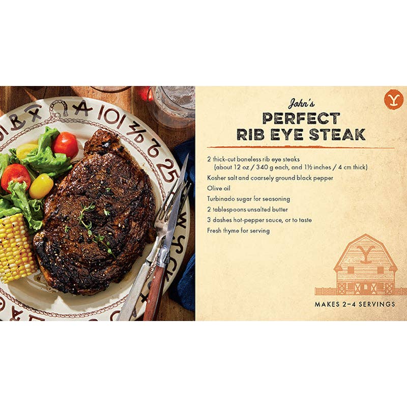 Yellowstone: Official Dutton Ranch Recipe Card Deck