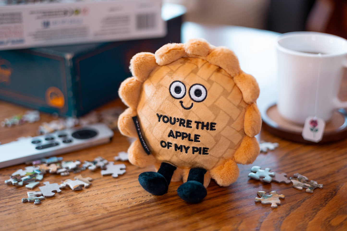 Apple Pie Plush Just Kiddin' Plush For Kids Tweens Toy Funny