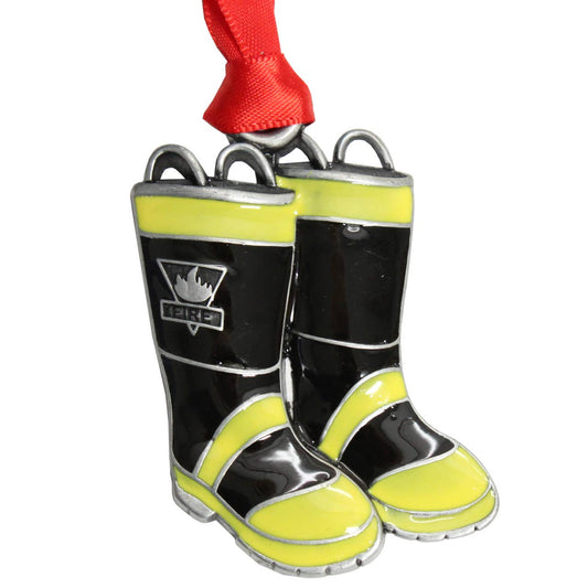 Fire Boots Christmas Ornament