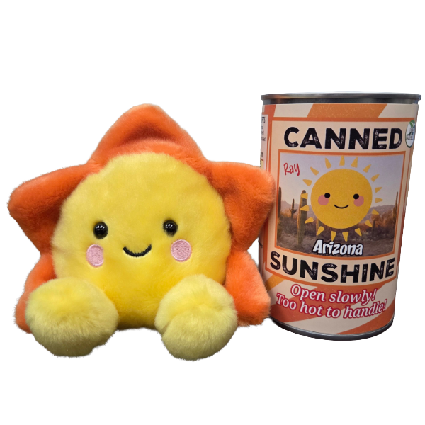 Arizona Edition - Ray the Canned Sunshine - Sun Plush