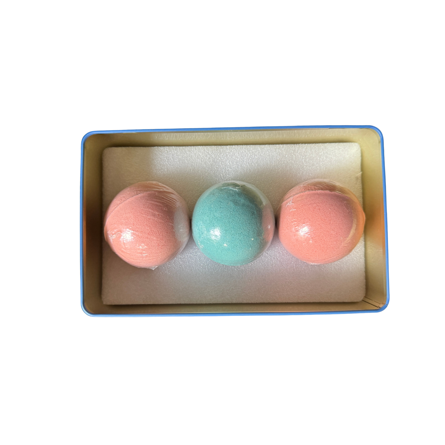 Calm The Fuck Down Bath Bomb Set in Reusable Tin Box