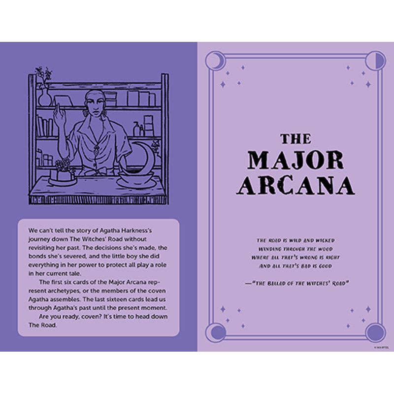 Agatha All Along Tarot Deck and Guidebook -