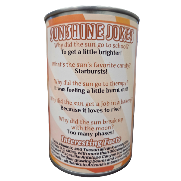 Arizona Edition - Ray the Canned Sunshine - Sun Plush