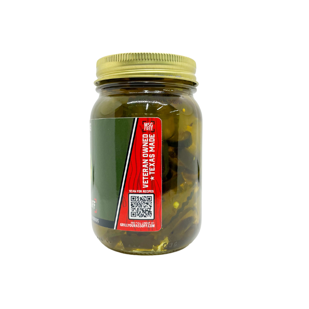 Donkey Dongs Sweet Fire Pickles - Jalapeno Pickle, Condiment