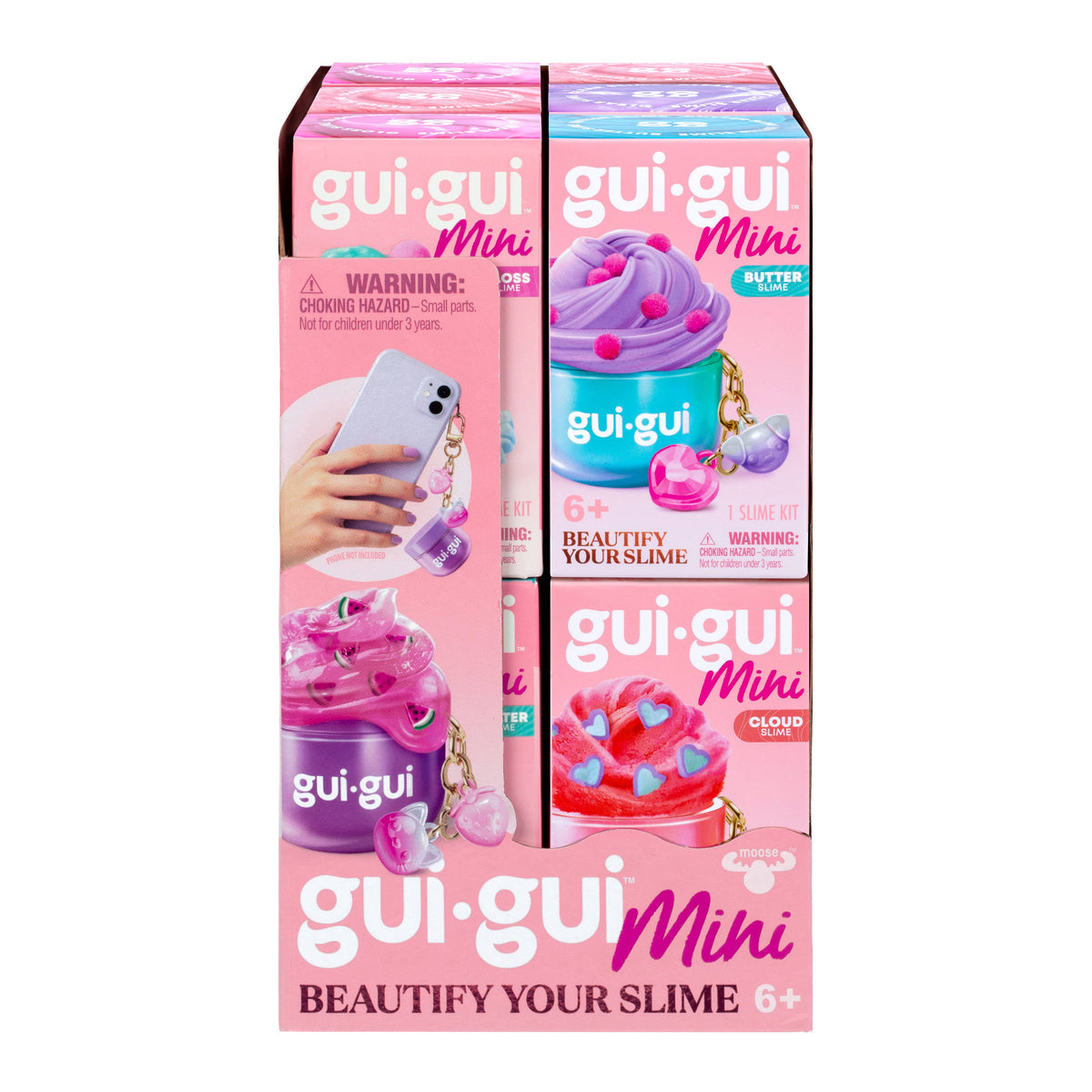 Moose Toys - Gui Gui Minis Backpack Charm Slimes