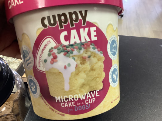 Cuppy cake birthday cake