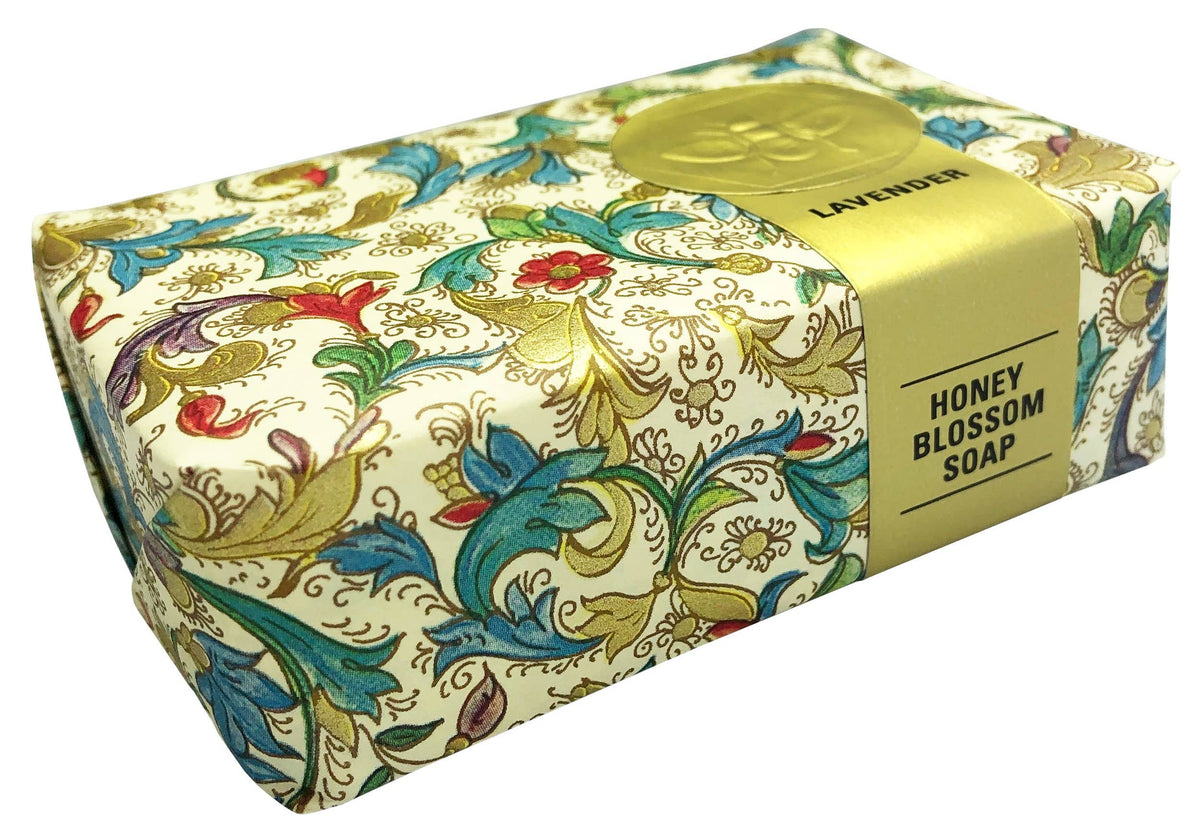 Florentine Paper Wrapped Soap Display - 18ct