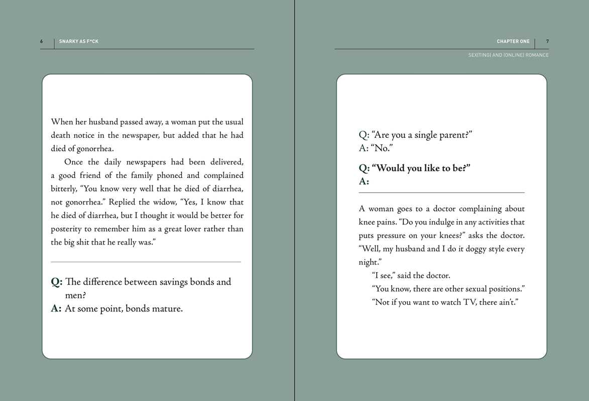 Snarky as F*ck by Lawrence Dorfman