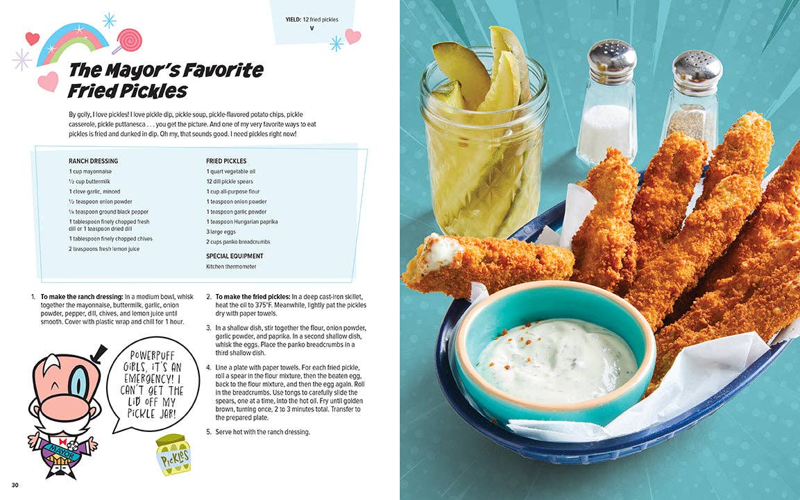 The Powerpuff Girls: The Official Cookbook