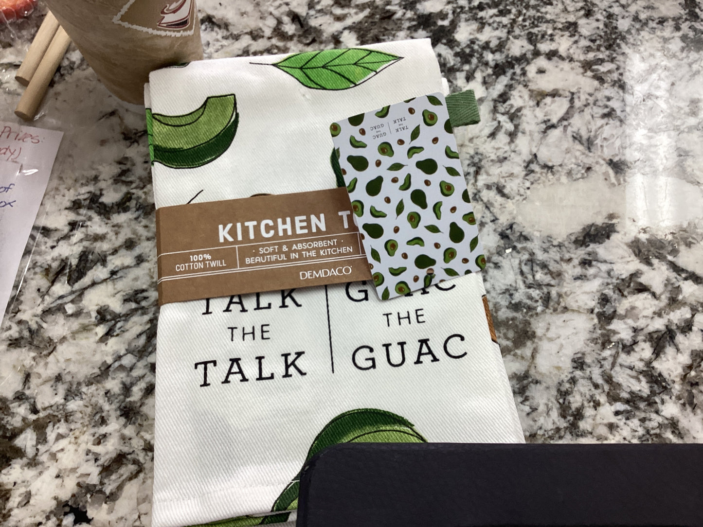 Walk the guac kitchen towel