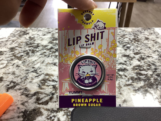 Lip Shit -pineapple brown sugar