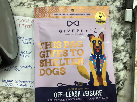 Off Leash leisure dog treat