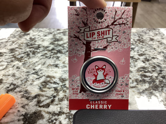 Lip Shit -classic cherry