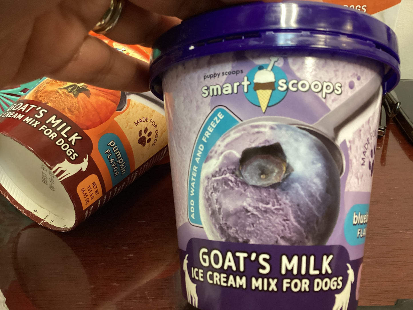 Smart scoops blueberry -dogs