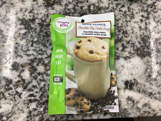 M&Y Chocolate Chip Cookie Dough Mug Cake