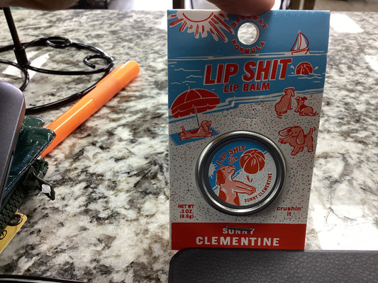 Lip Shit -sunny clementine