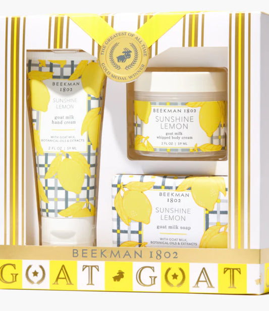 Sunshine Lemon 3-pc Gift Set