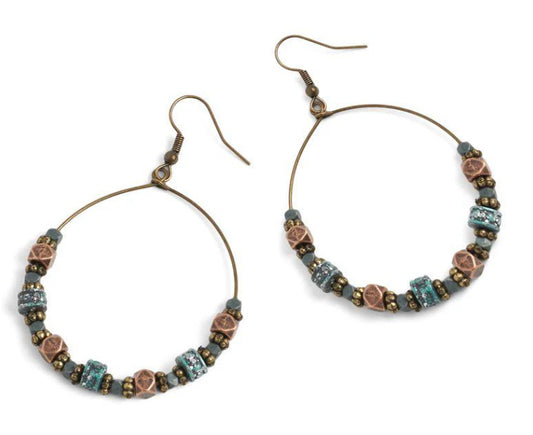 Whispers Earrings -Hoop